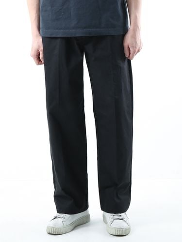 Wide Chino Banded Cotton Pants _ - PEPPERSEASONING - Modalova