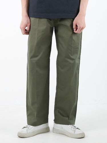 Wide Chino Banded Cotton Pants _ - PEPPERSEASONING - Modalova