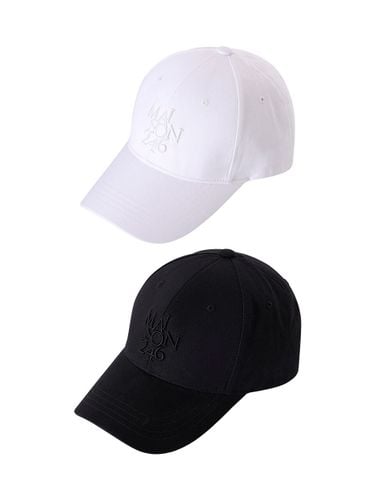 Signature Big Logo Overfit Cap - MAISON246 - Modalova