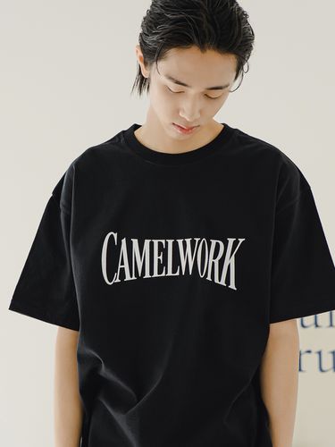 Big Logo Short Sleeve T-shirt - CAMELWORK - Modalova