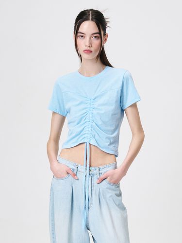 Heart String T-Shirt_Light Blue - ETMON - Modalova