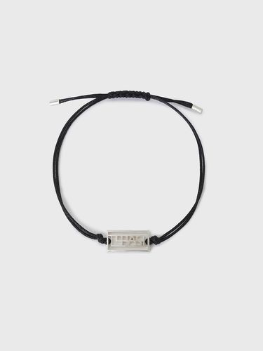 LH.A.S Silver Symbol Knotted Bracelet (Black) - L’H.A.S - Modalova