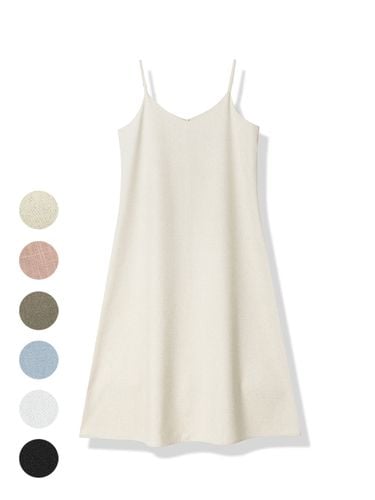 French Linen Sleeveless Dress - AVANDRESS - Modalova