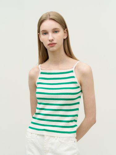 Zat Stripe Sleeveless Top _Green - ADAUL - Modalova