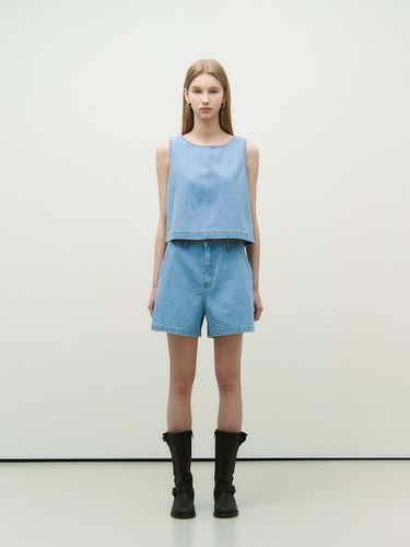 Kling Denim Short Pants _Light Blue - ADAUL - Modalova