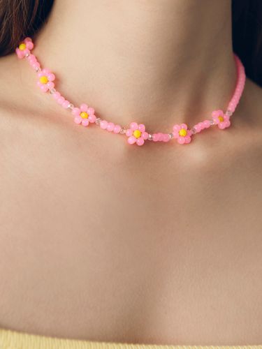 Pink Flower Necklace - FANTASTIC PLANET - Modalova