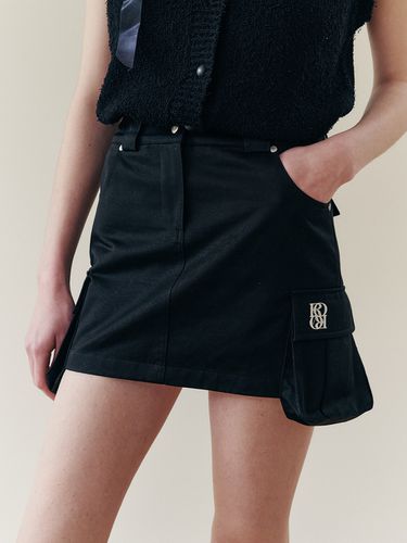 Cargo Mini Skirt Pants_Black - ROCCI ROCCI - Modalova