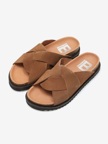 Limited Velvet Mule Shoes_Camel - Bensimon - Modalova