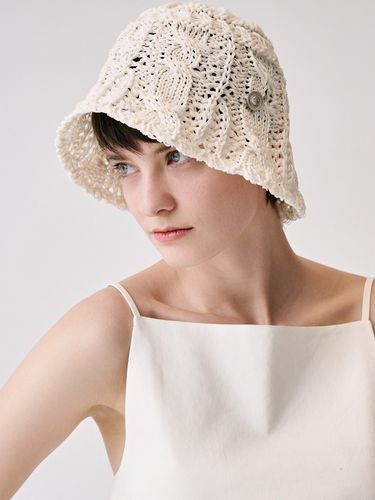 Astrid Bucket Hat_White - SIEOR - Modalova