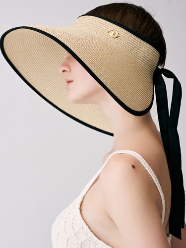 Aurelia Wide Hat_Lightbeige - SIEOR - Modalova