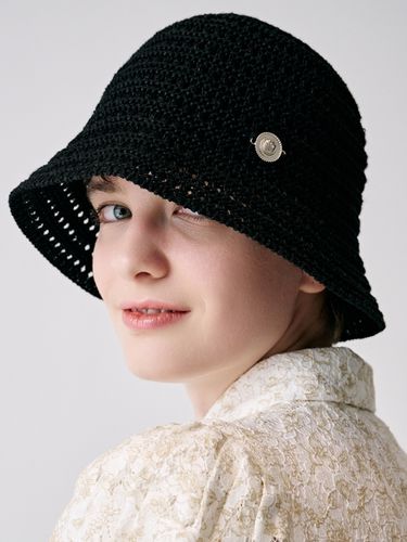 Ayla Bucket Hat_Black - SIEOR - Modalova