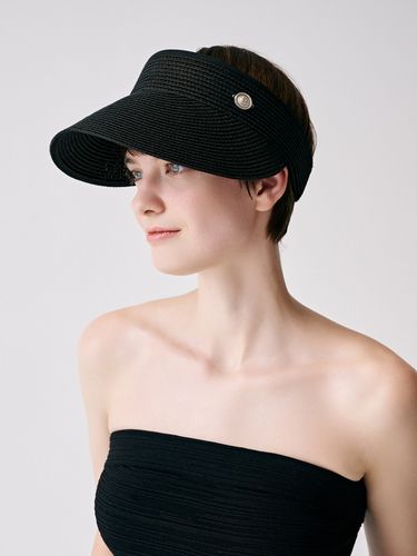 Cora Visor Hat_Black - SIEOR - Modalova