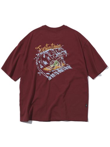 Fiesta Time T-Shirt _ Burgundy - CPGN - Modalova