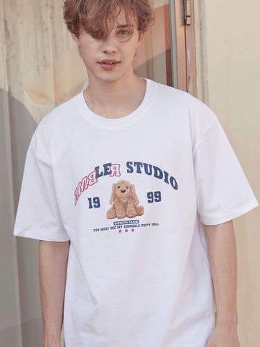 Puppy Doll Oversized T-Shirt _ - AMBLER - Modalova