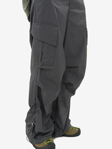 Ripstop String Cargo Pants_Dark Gray - NON FLOOR - Modalova