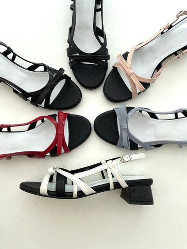 Caviar Ribbon Sandal_5 Colors - SUMMER SEOUL - Modalova