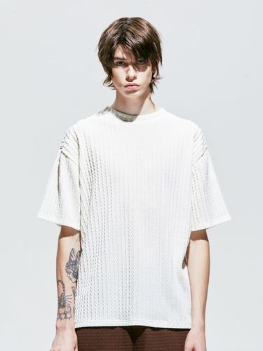 Jacquard Knit T-shirt - S SY - Modalova