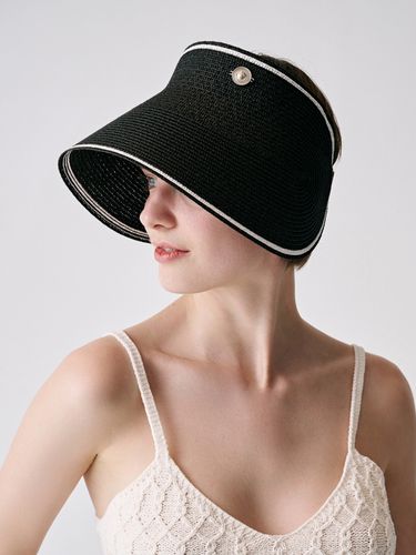 Flora Visor Hat_Black - SIEOR - Modalova