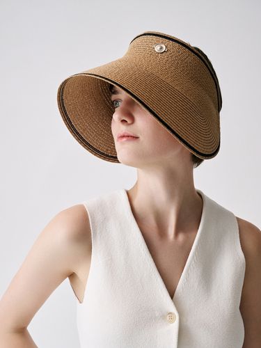 Flora Visor Hat_Wood - SIEOR - Modalova