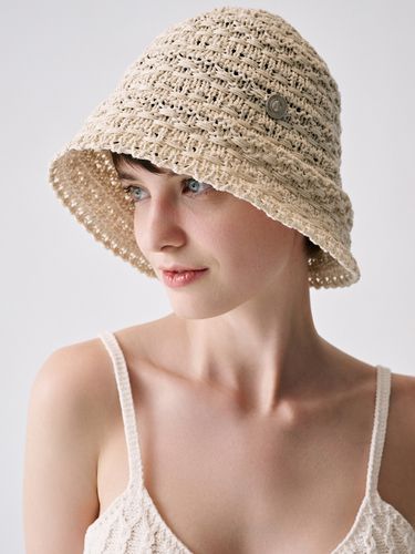 Imogen Bucket Hat_Beige - SIEOR - Modalova