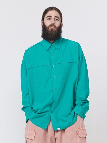 CB Pocket Bio Washed Oversized Shirt - CARGOBROS - Modalova