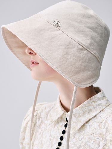 Lila Bucket Hat_White - SIEOR - Modalova