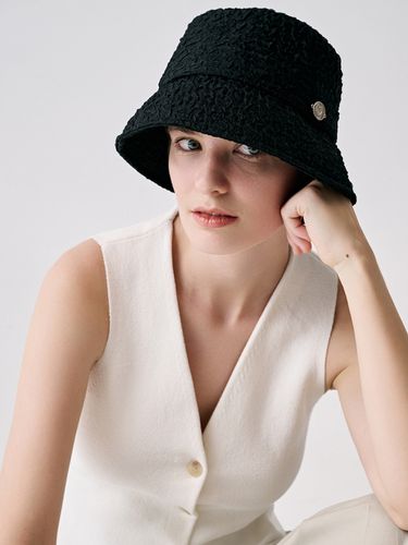 Lola Bucket Hat_Black - SIEOR - Modalova