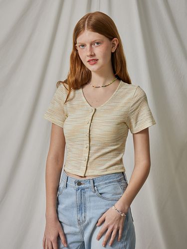 Metal Stripe Top - ITOV SEOUL - Modalova