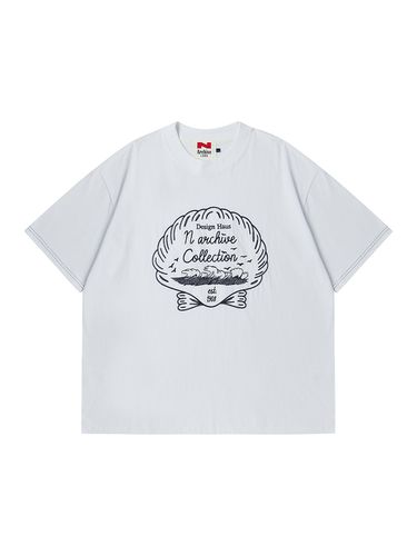 COLLECTION LINE] Archive Shell Logo T-shirt_White - beyondcloset - Modalova