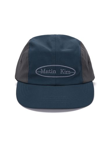 Color Block Camp Cap_Dark Green - Matin Kim - Modalova