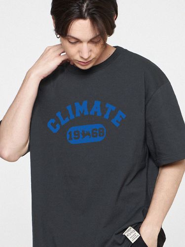 ODNR-UNISEX] Climate Logo 1968 T-shirt_Charcoal - GRAVER - Modalova