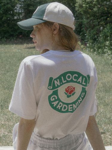 Gardening Logo T-shirt _ White - NONLOCAL - Modalova