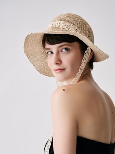 Mabel Bucket Hat_Beige - SIEOR - Modalova