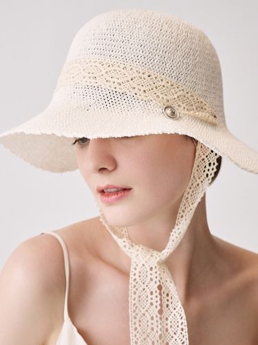 Mabel Bucket Hat_White - SIEOR - Modalova