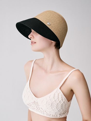 Raffia Bucket Hat - SIEOR - Modalova