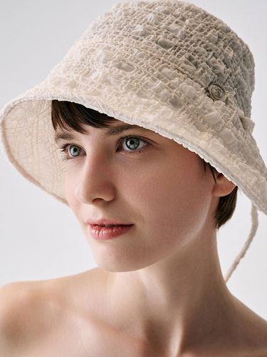 Penelope Bucket Hat_White - SIEOR - Modalova