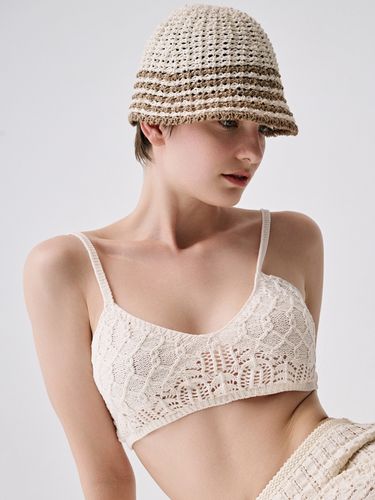 Sophie Bucket Hat_Beige - SIEOR - Modalova