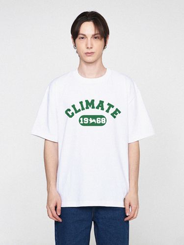 ODNR-UNISEX] CLIMATE Logo 1968 T-shirt_White - GRAVER - Modalova