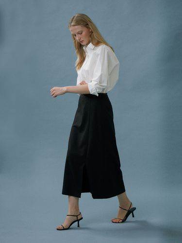 Basic Long Skirt - Black - ORE - Modalova