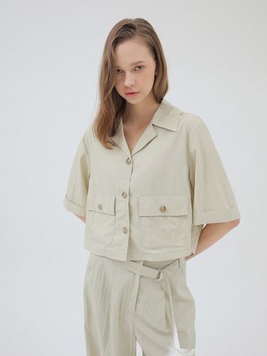 Open Collar Out Pocket Shirt - on&on - Modalova