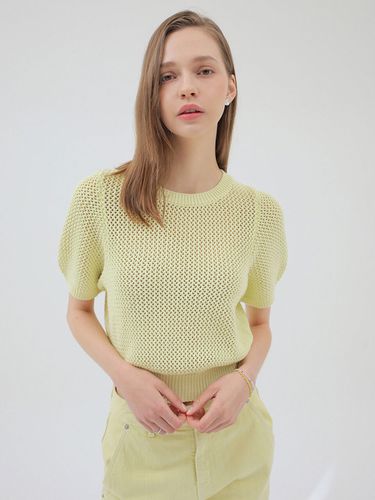 Net Knit Pullover - on&on - Modalova