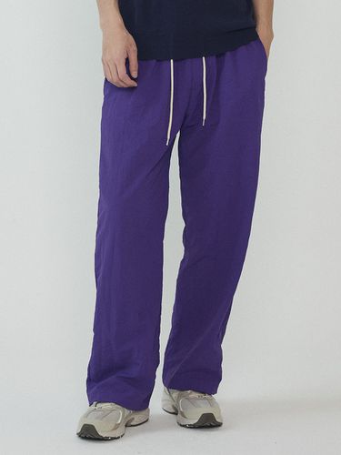 Wrinkle Wide Pant - Purple - Analogmood - Modalova