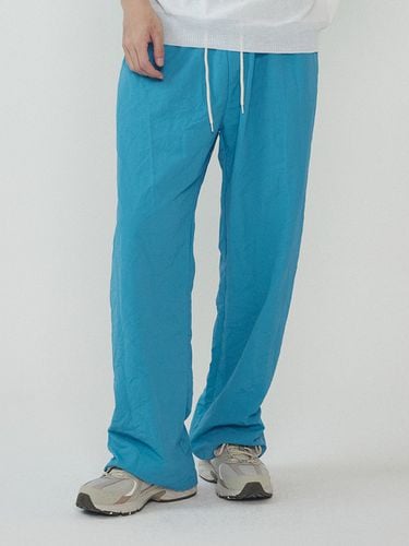 Wrinkle Wide Pant - Blue - Analogmood - Modalova