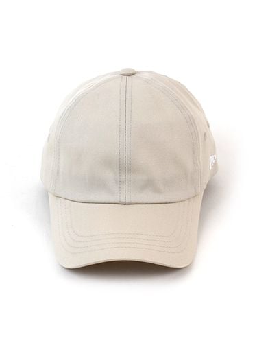 Back Logo Cotton Ballcap_Beige - Universal chemistry - Modalova