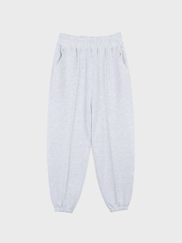 Lightweight Line Jogger Sweatpants_White - LIEU HOMME - Modalova