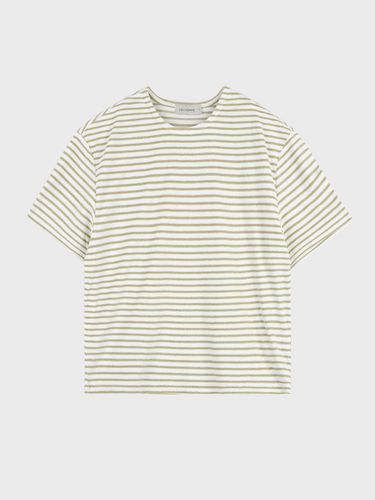 Flex Stripe Terry T-shirt - LIEU HOMME - Modalova