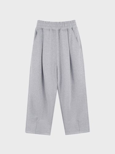 Lightweight Tuck Sweatpants_Grey - LIEU HOMME - Modalova