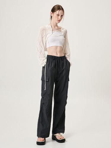 Eyelet Pocket 2-Way Cargo Pants - ETMON - Modalova