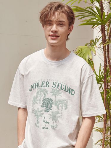 Vintage Summer Oversized T-Shirt _ - AMBLER - Modalova