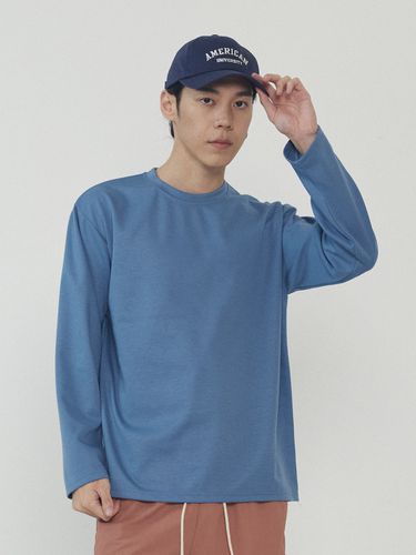 Basic Round Neck Long Sleeves T-Shirt - Analogmood - Modalova